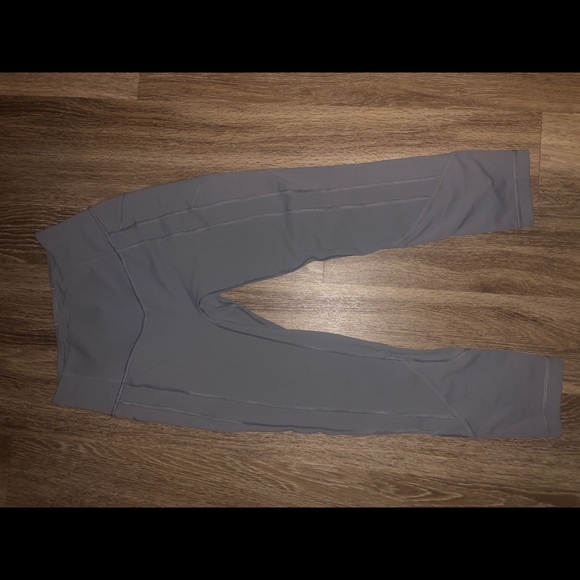 lululemon athletica Pants - Lulu lemon gray all the right places crop
